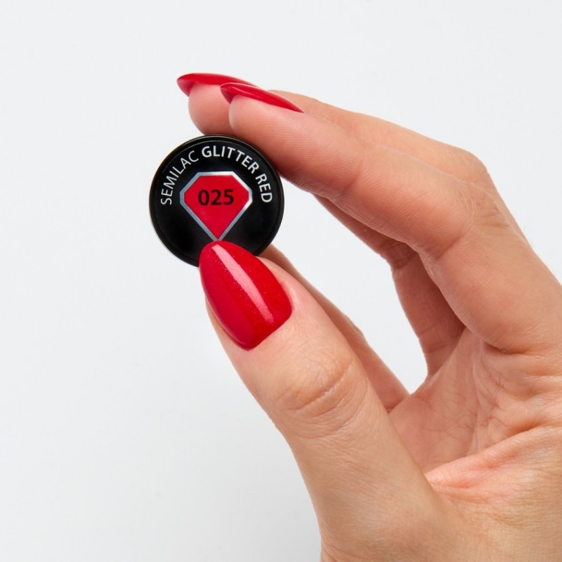 025 Glitter Red 7ml