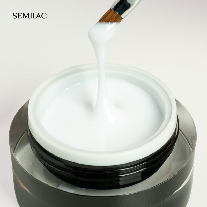 Gel UV Semilac French Gel White 15 g