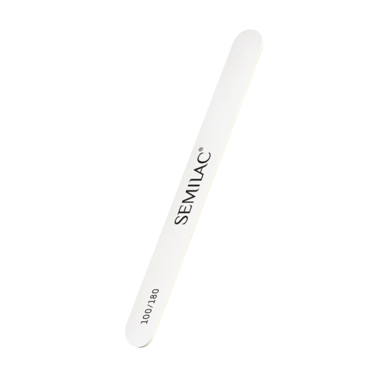 Lime à ongles en bois blanc 100/180