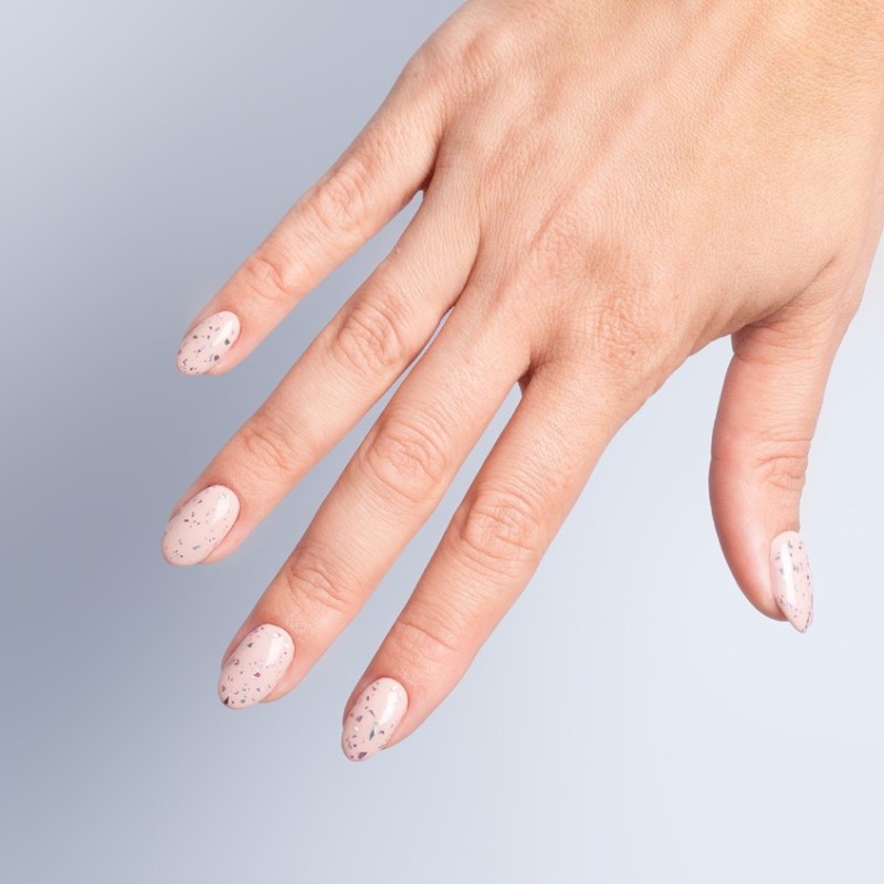 T22 Semilac Top coat Flower Flakes 7 ml