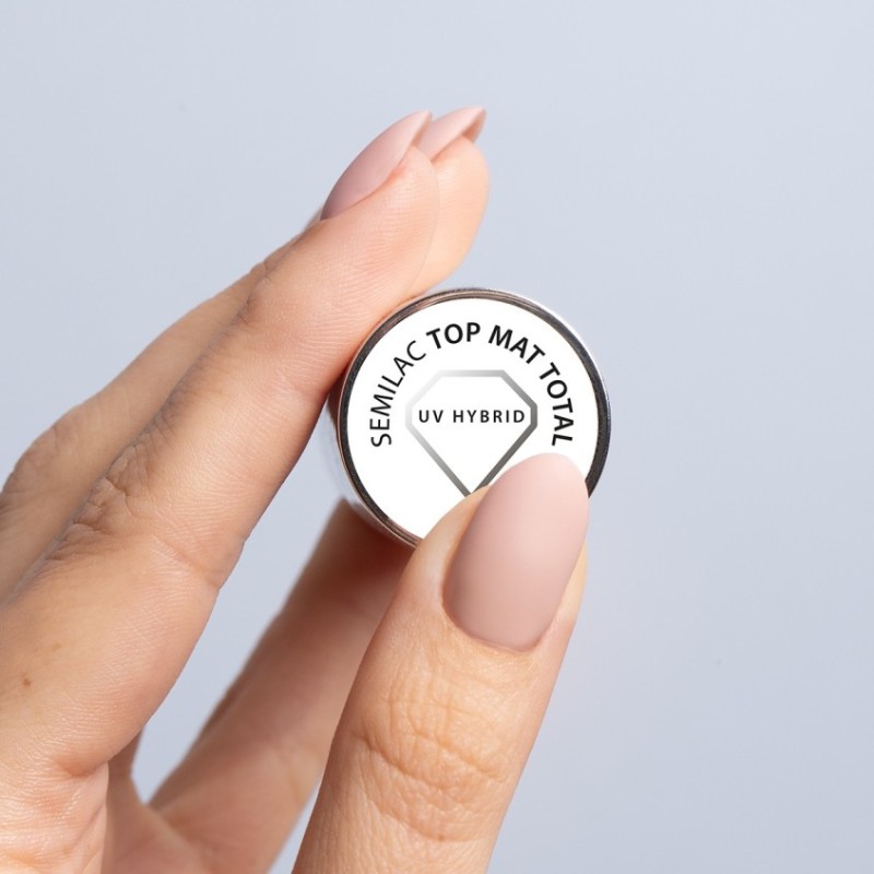 Top coat Semilac Top Mat Total No Wipe 7ml