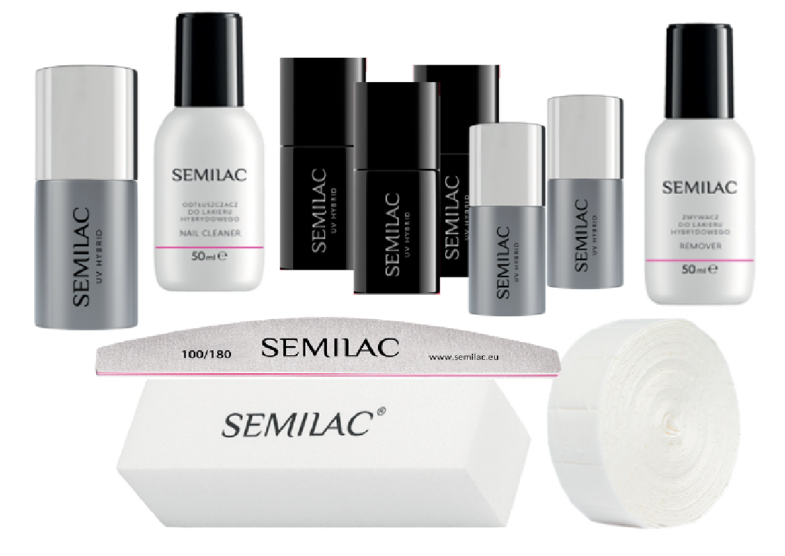 Starter set pour manucure semi-permanente TRY ME